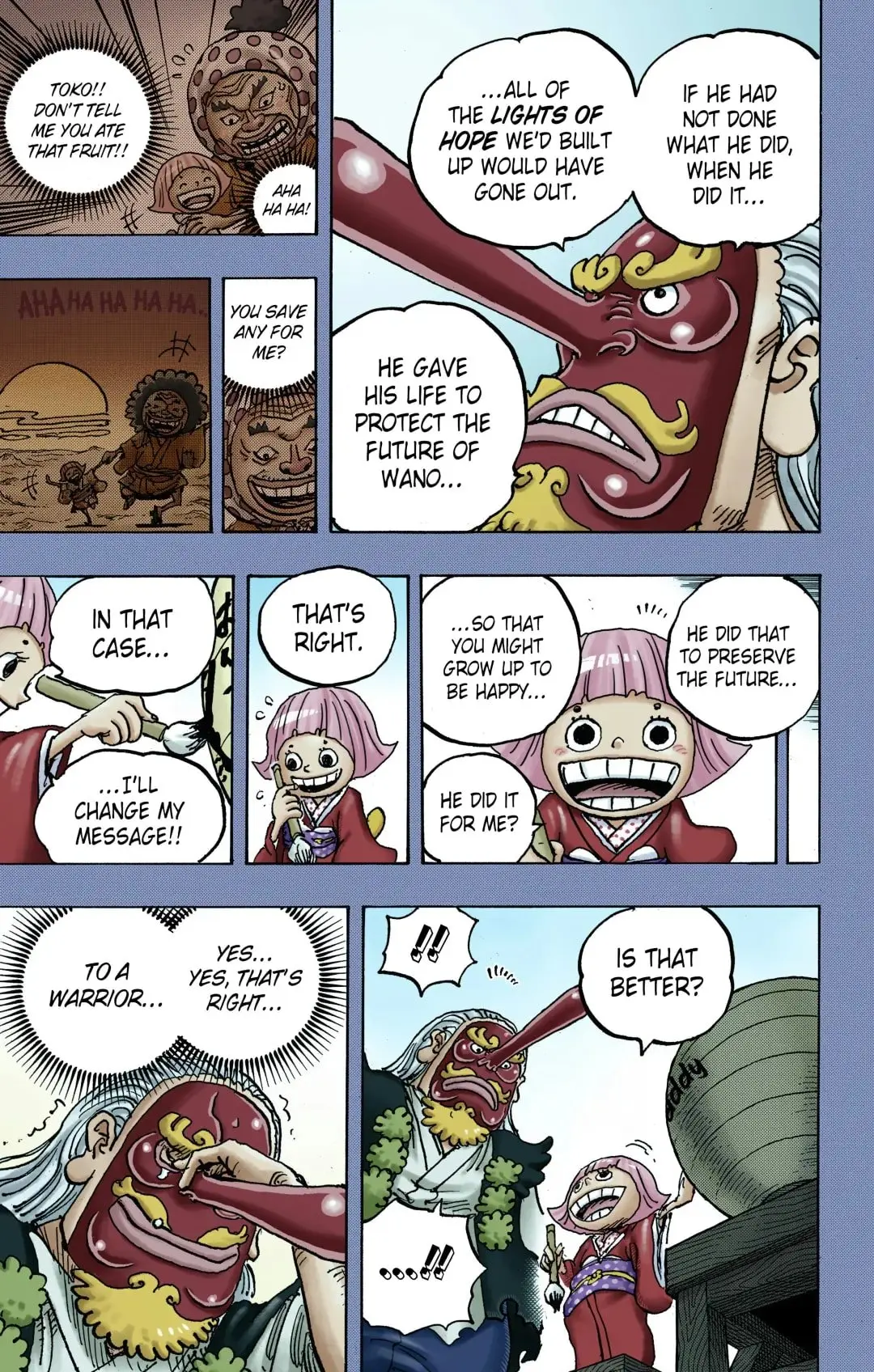 One Piece Colored, chapter 1050, page 5
