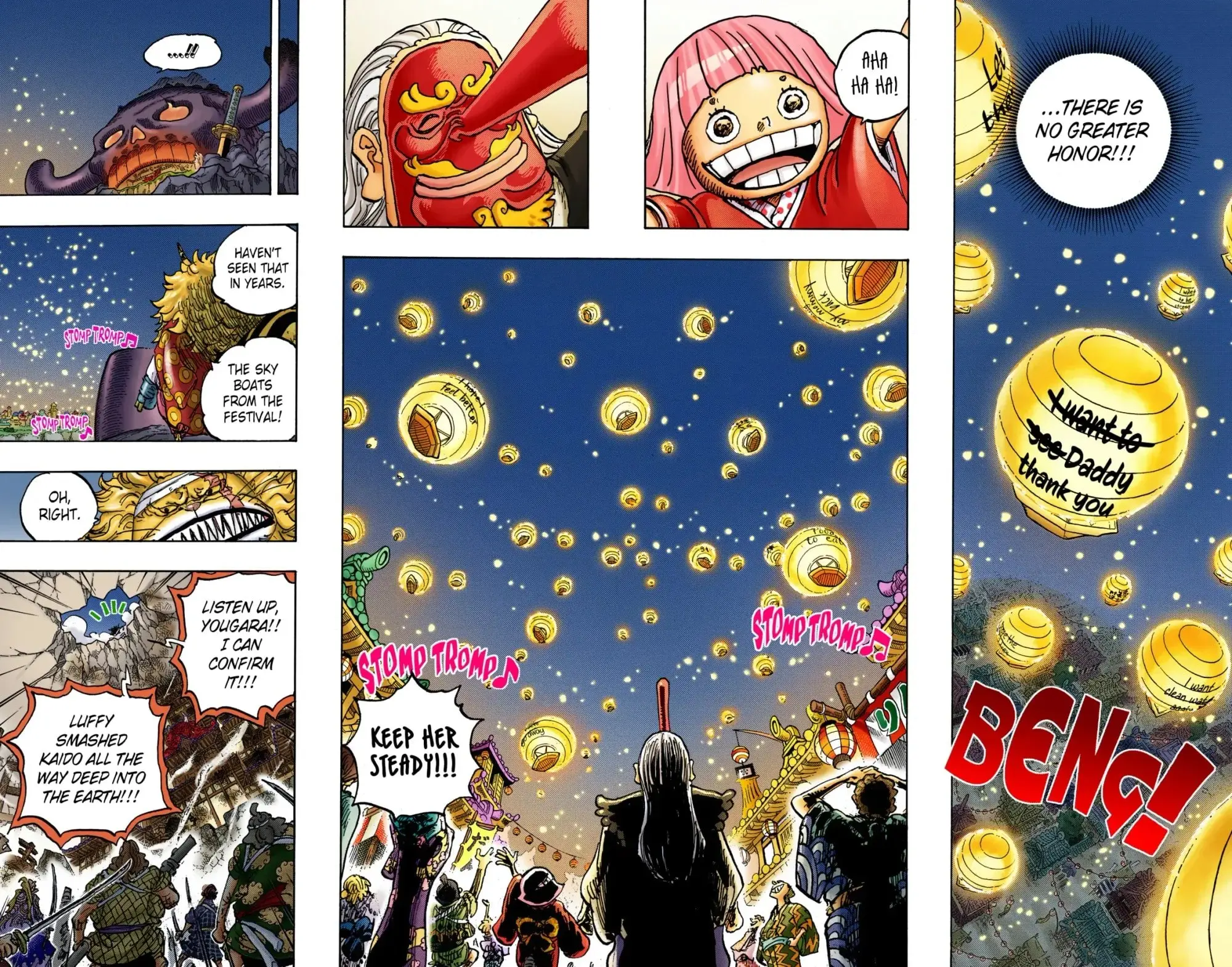 One Piece Colored, chapter 1050, page 6