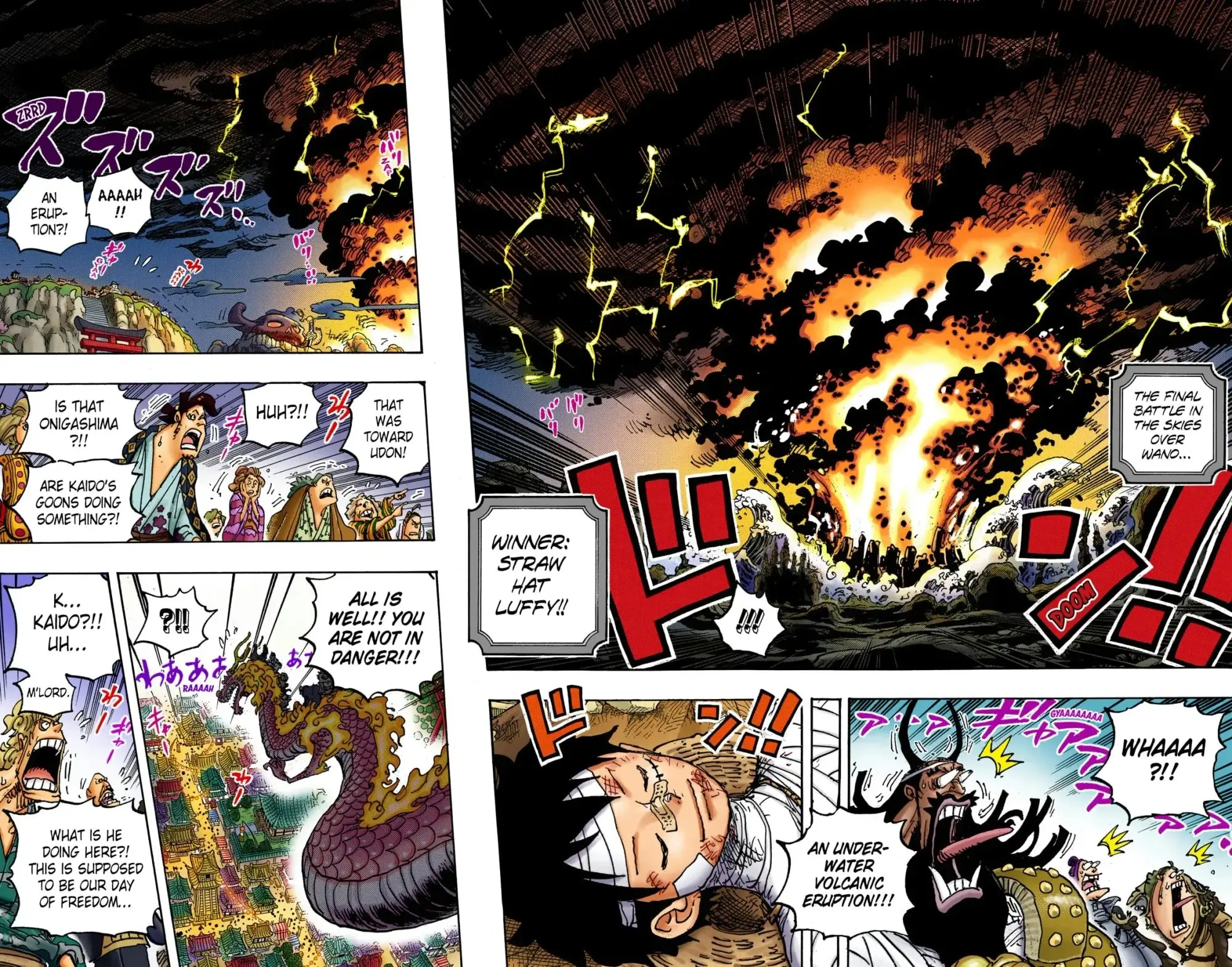 One Piece Colored, chapter 1050, page 12