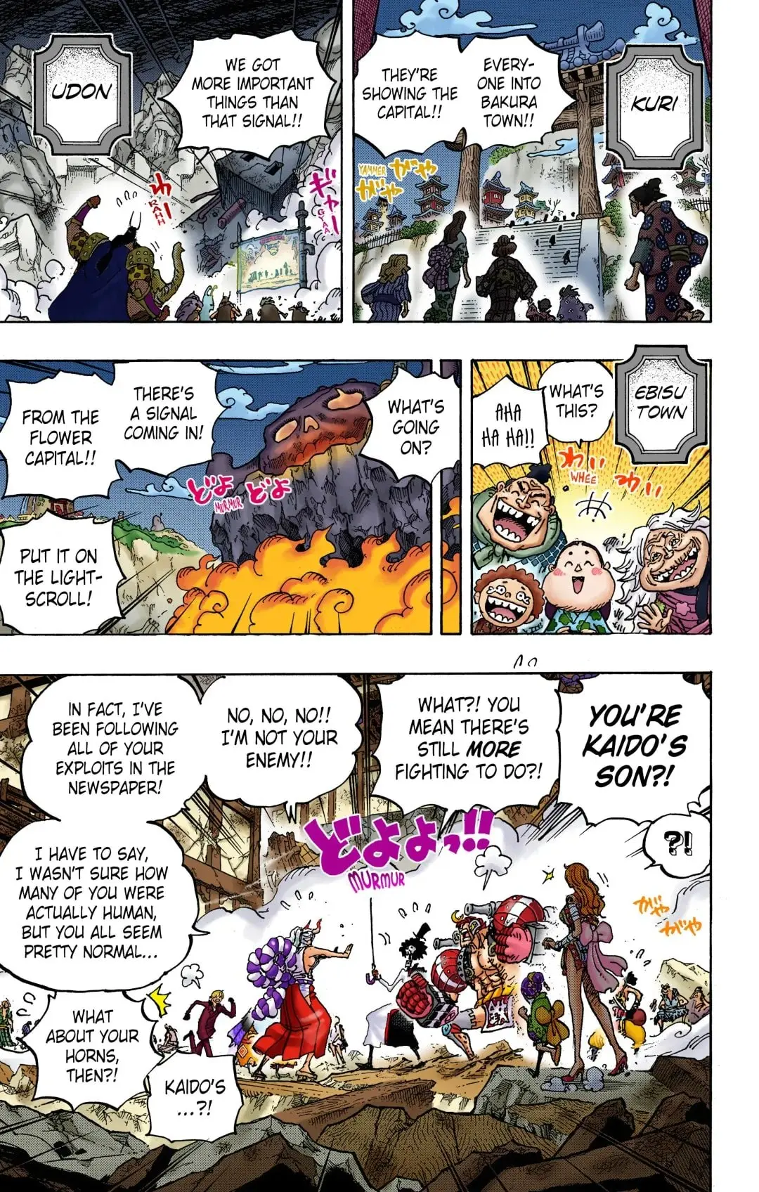 One Piece Colored, chapter 1051, page 5