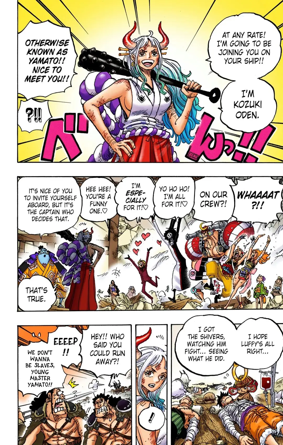 One Piece Colored, chapter 1051, page 6