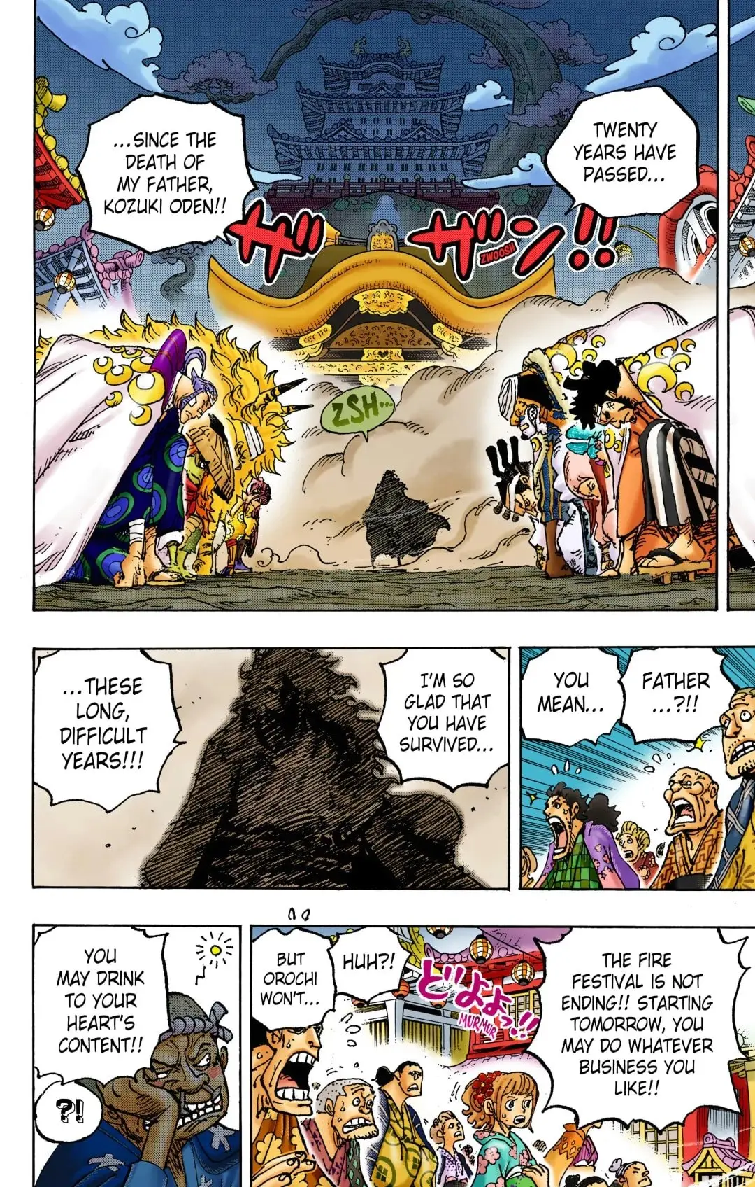 One Piece Colored, chapter 1051, page 8