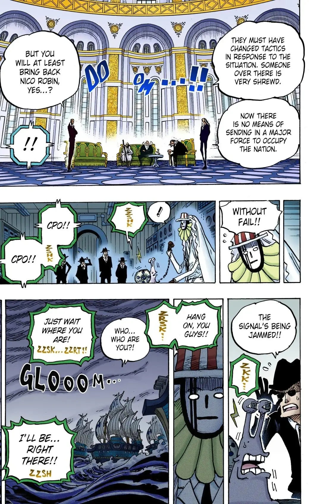 One Piece Colored, chapter 1052, page 3