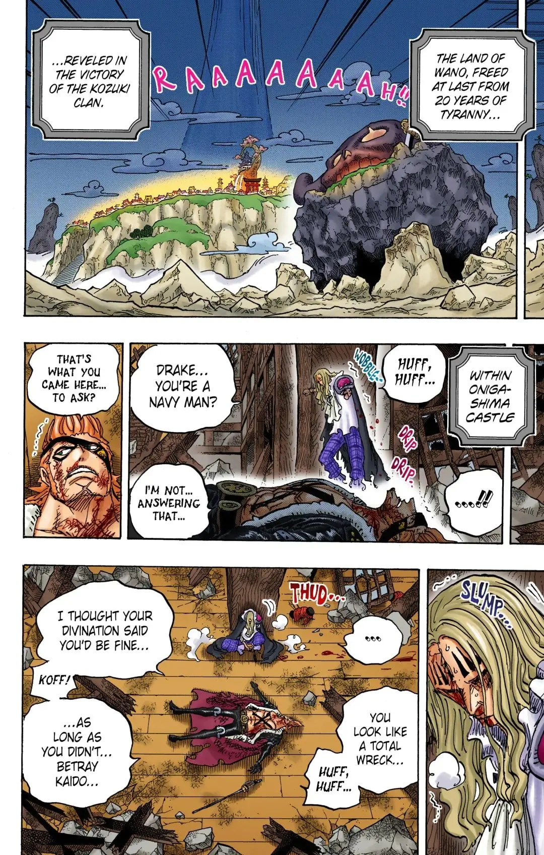 One Piece Colored, chapter 1052, page 4