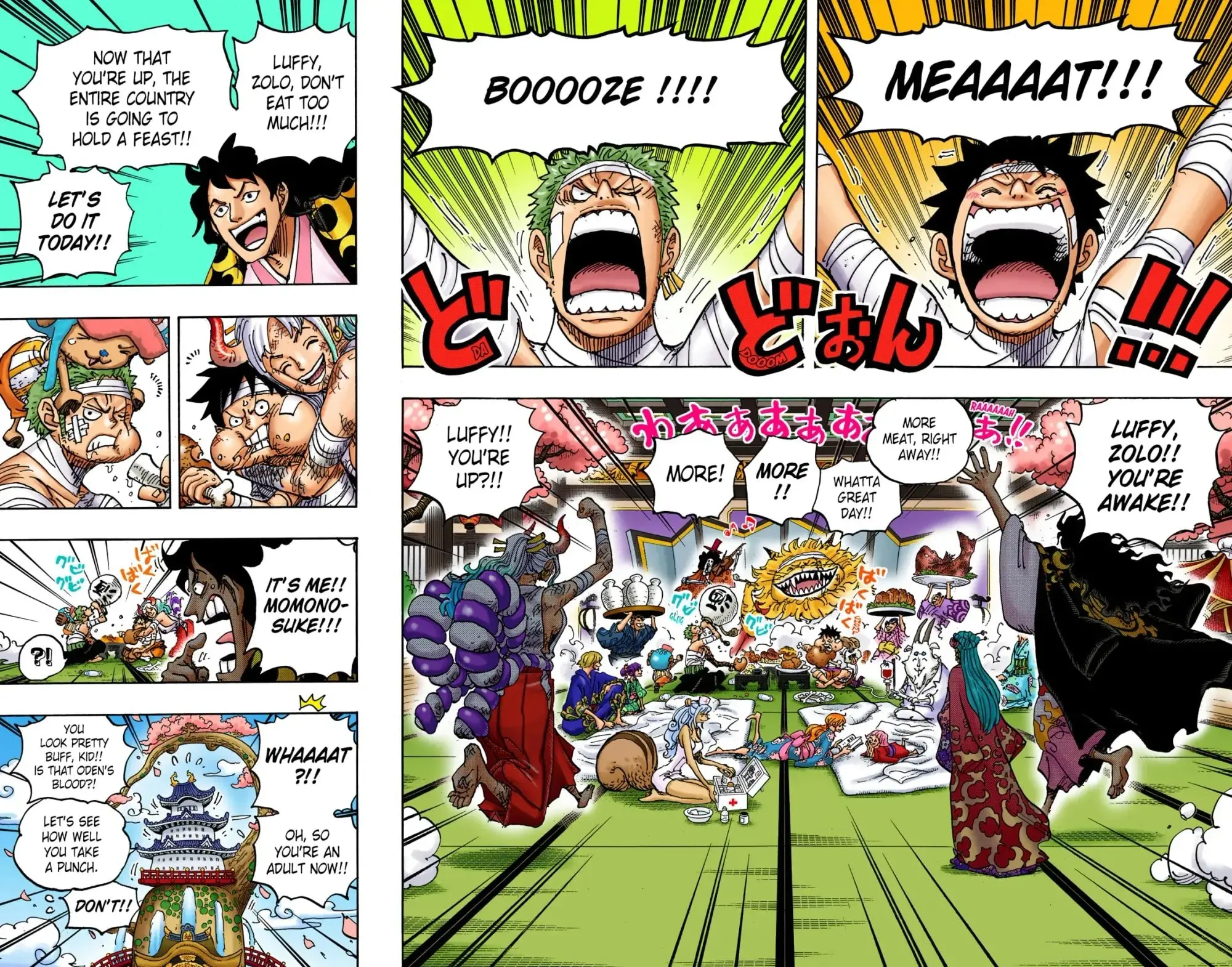 One Piece Colored, chapter 1052, page 10
