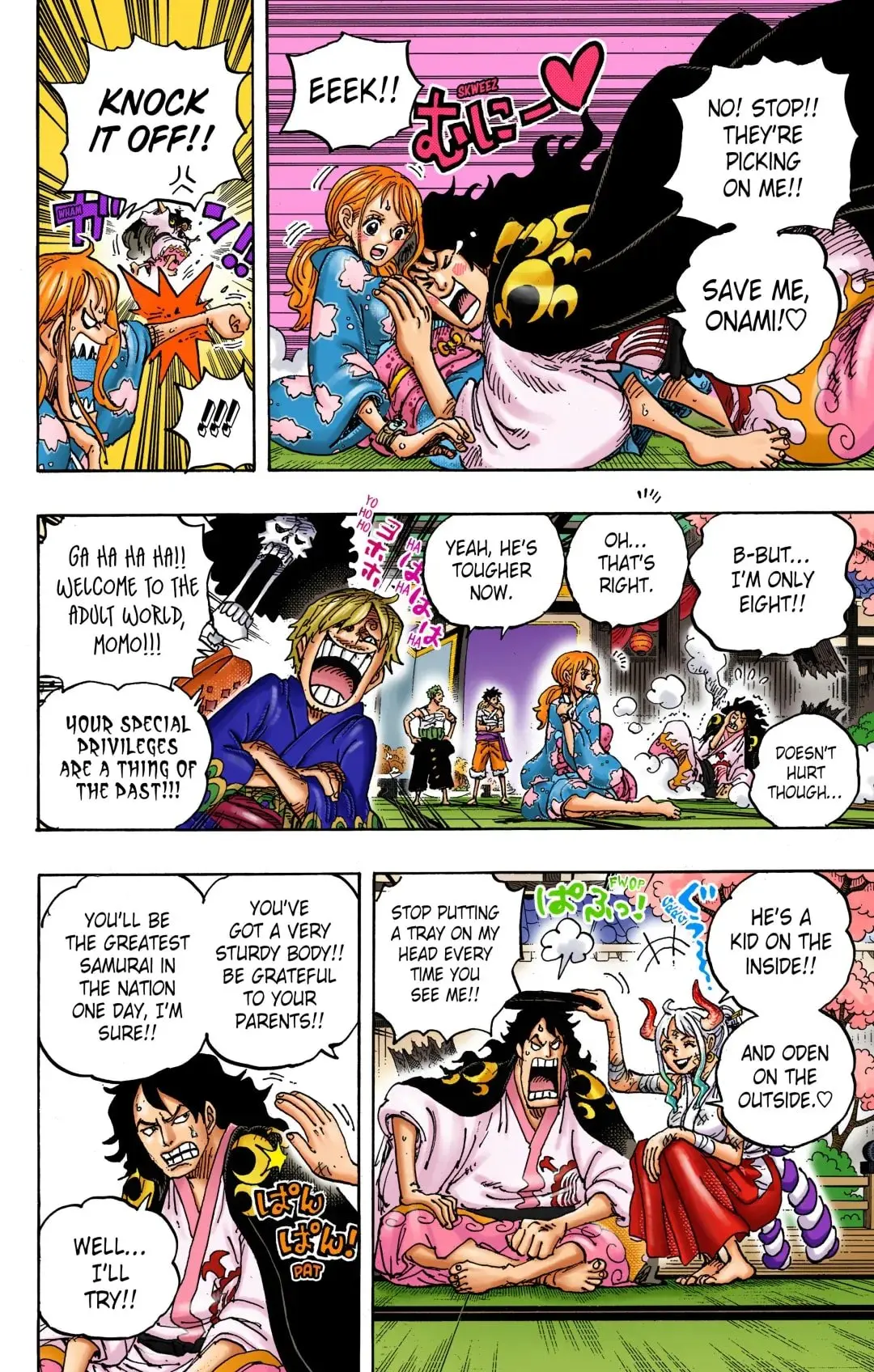 One Piece Colored, chapter 1052, page 11