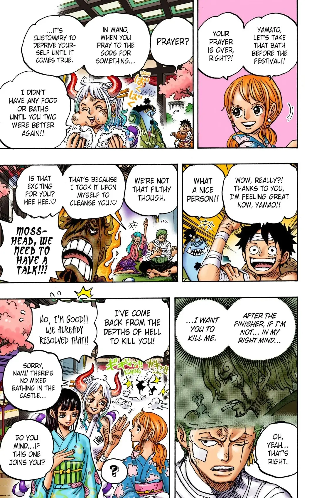 One Piece Colored, chapter 1052, page 12