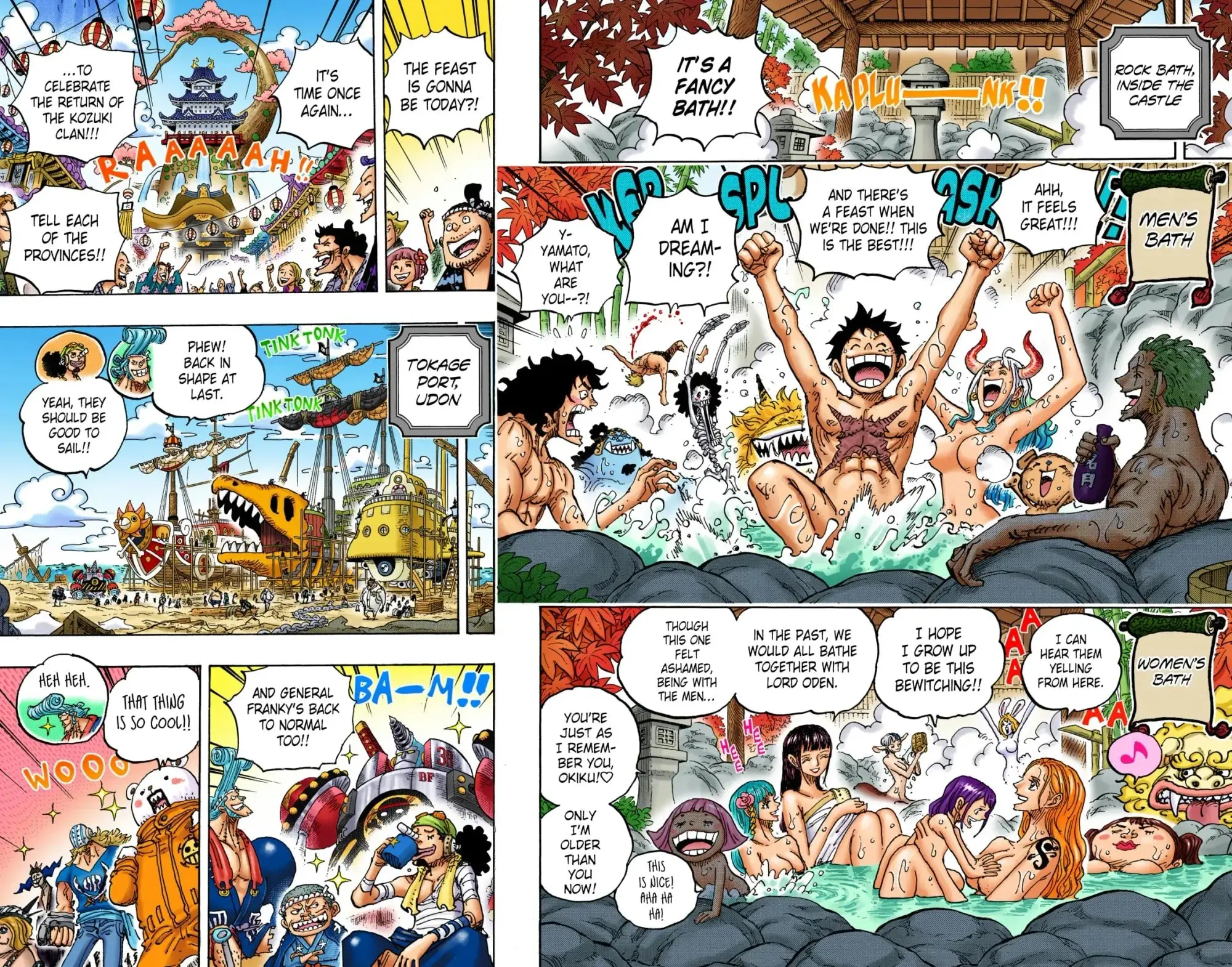 One Piece Colored, chapter 1052, page 13