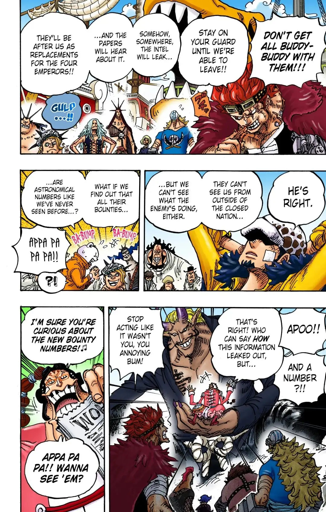 One Piece Colored, chapter 1052, page 14