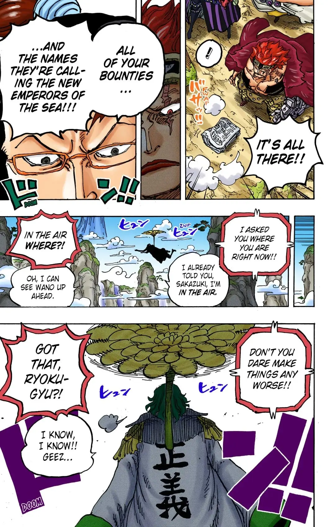 One Piece Colored, chapter 1052, page 15