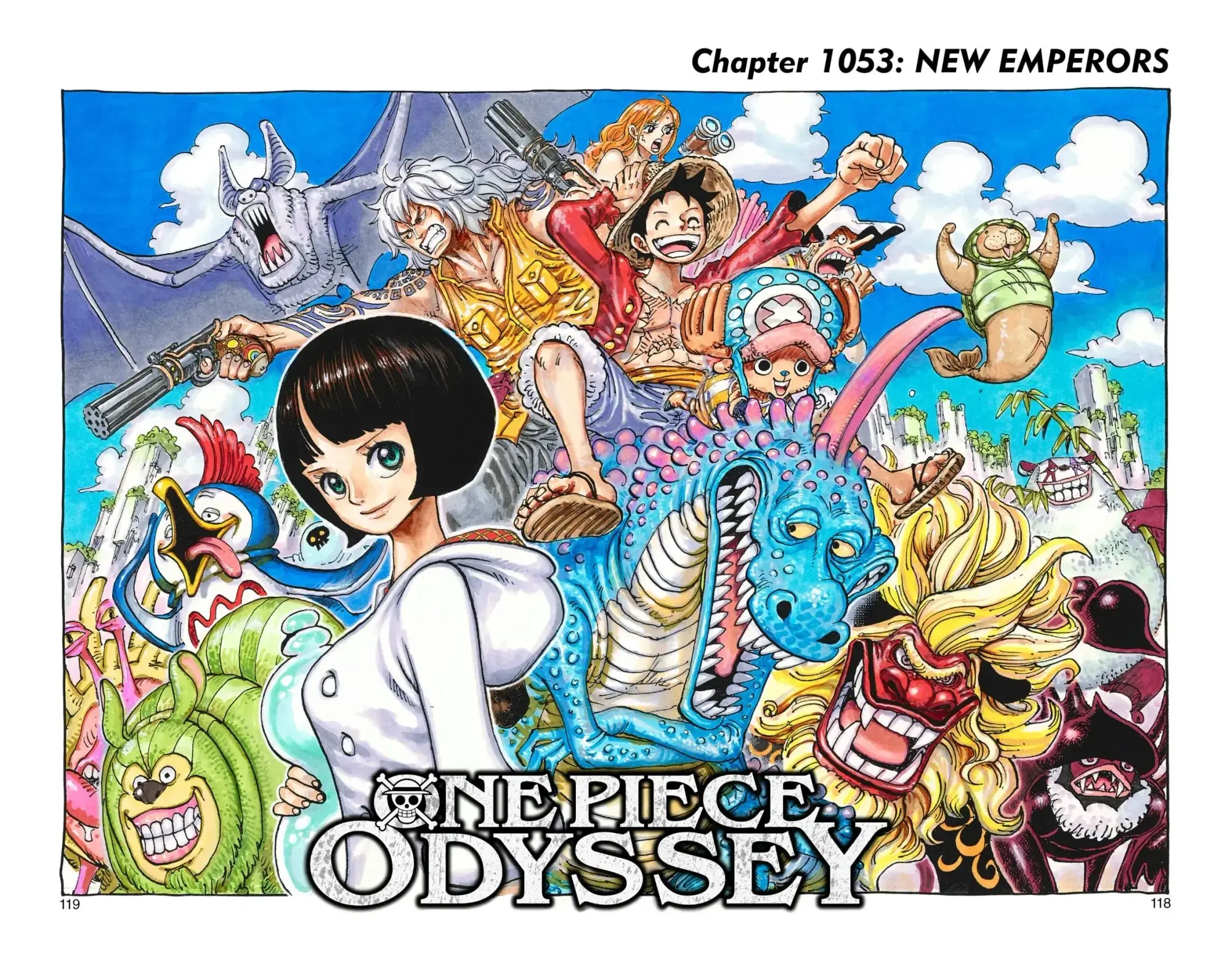 One Piece Colored, chapter 1053, page 1