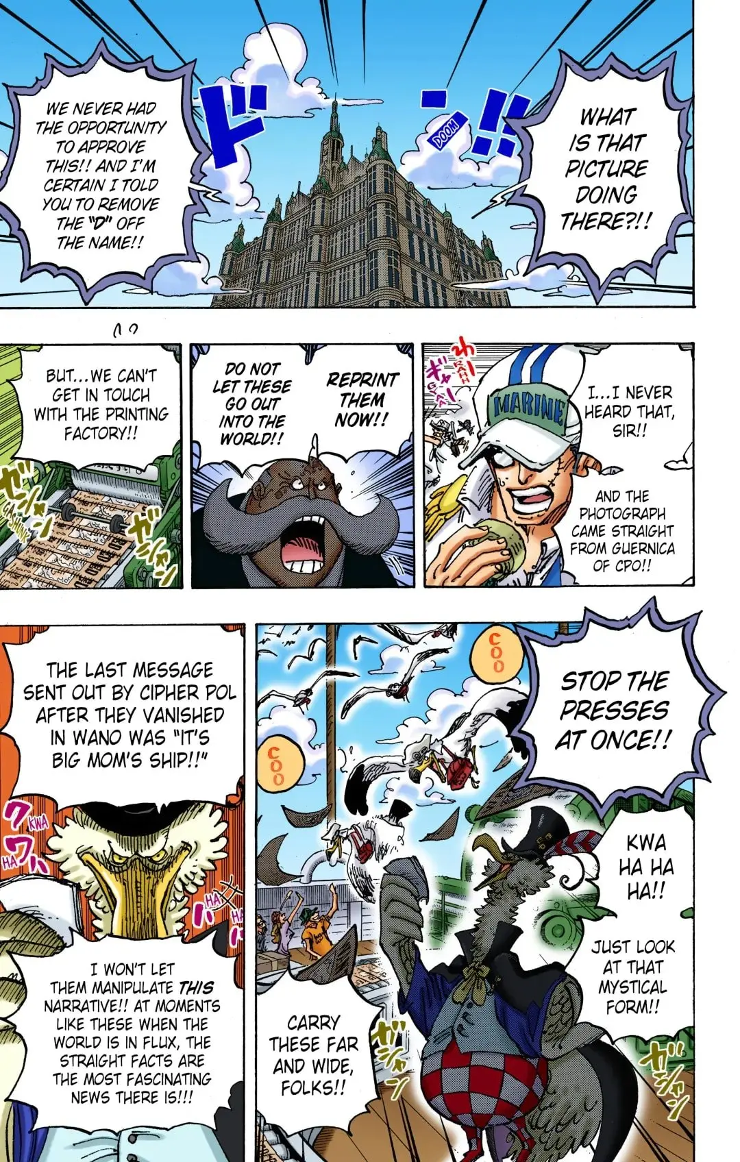 One Piece Colored, chapter 1053, page 2
