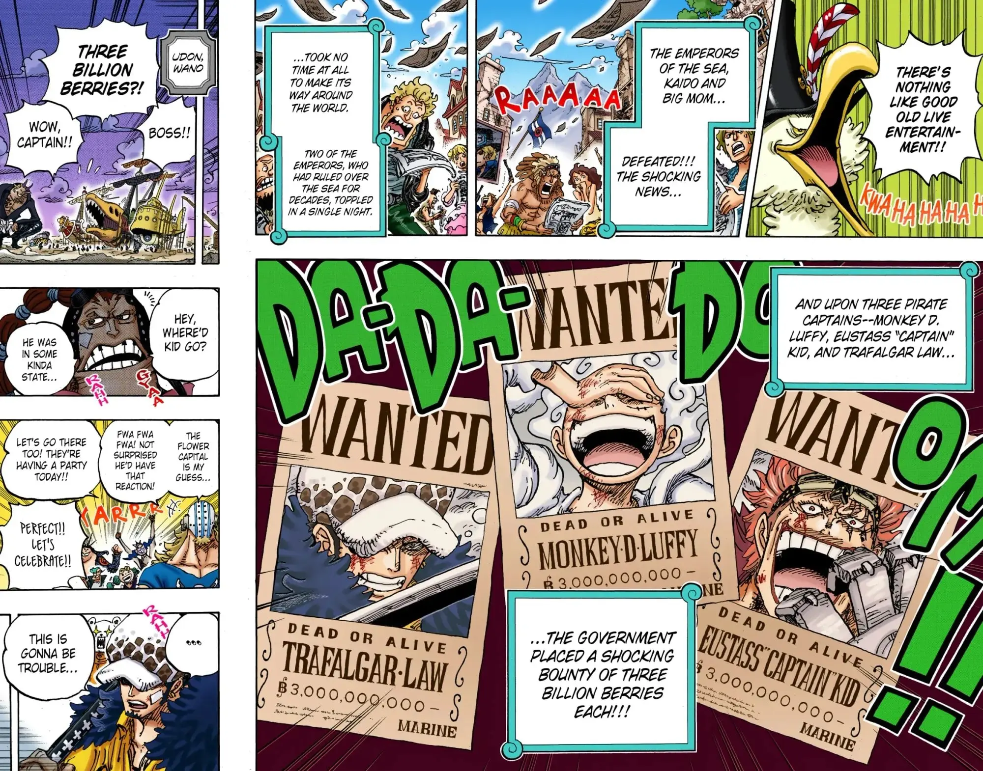 One Piece Colored, chapter 1053, page 3