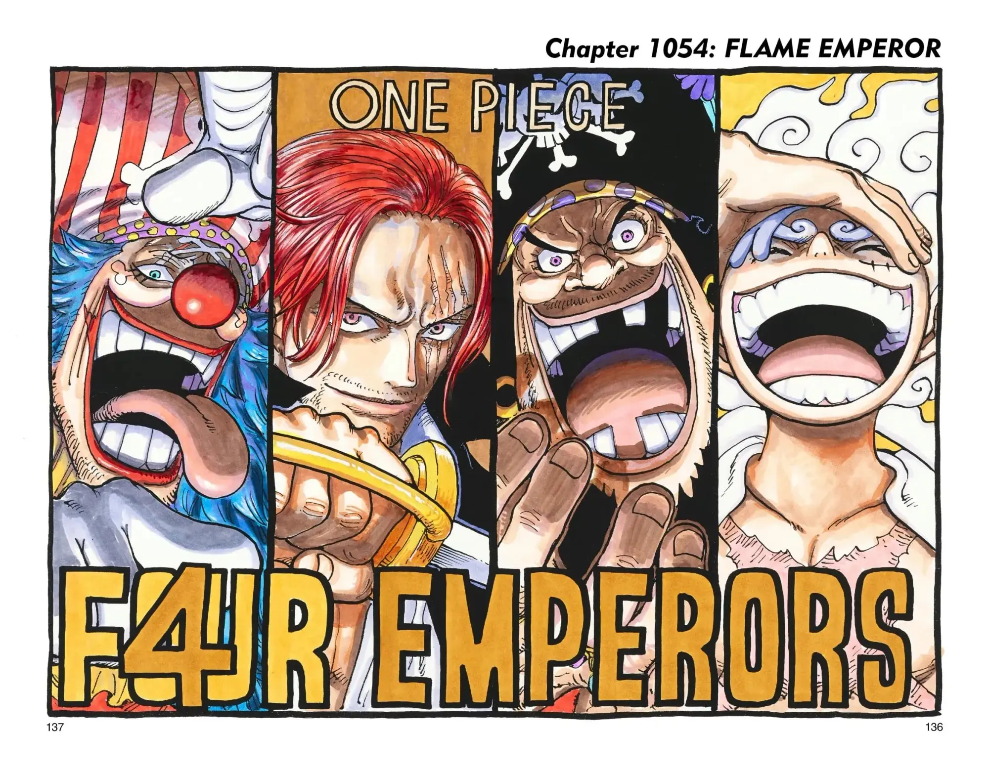 One Piece Colored, chapter 1054, page 1