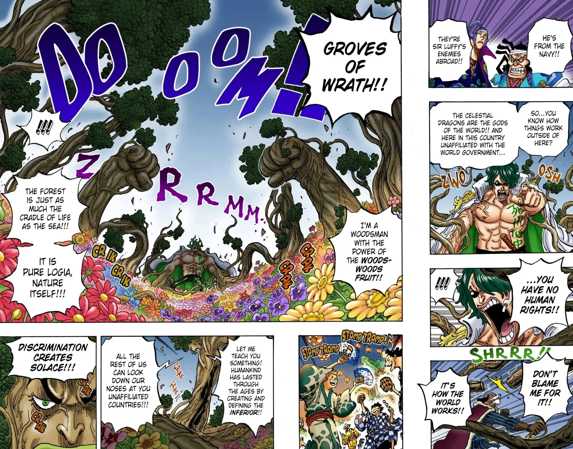 One Piece Colored, chapter 1054, page 3