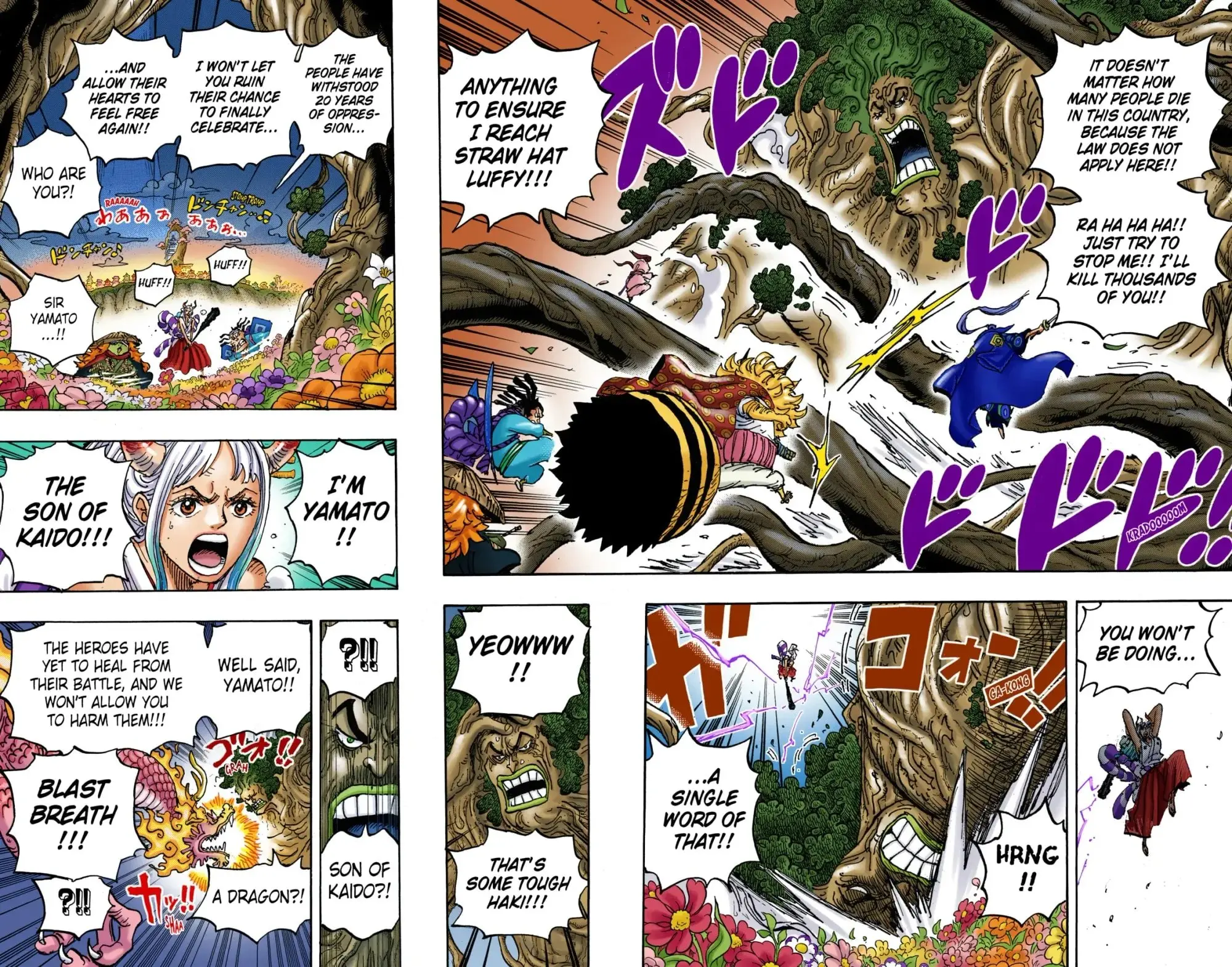 One Piece Colored, chapter 1054, page 4