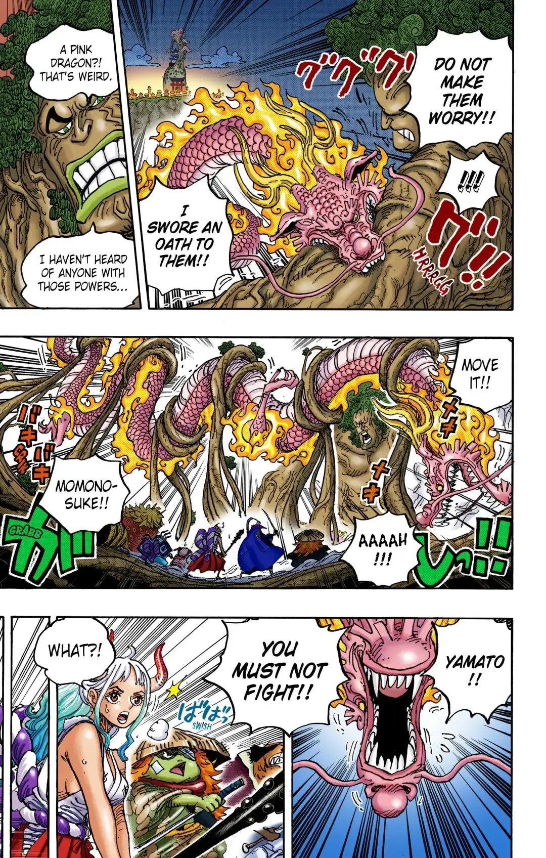 One Piece Colored, chapter 1054, page 6