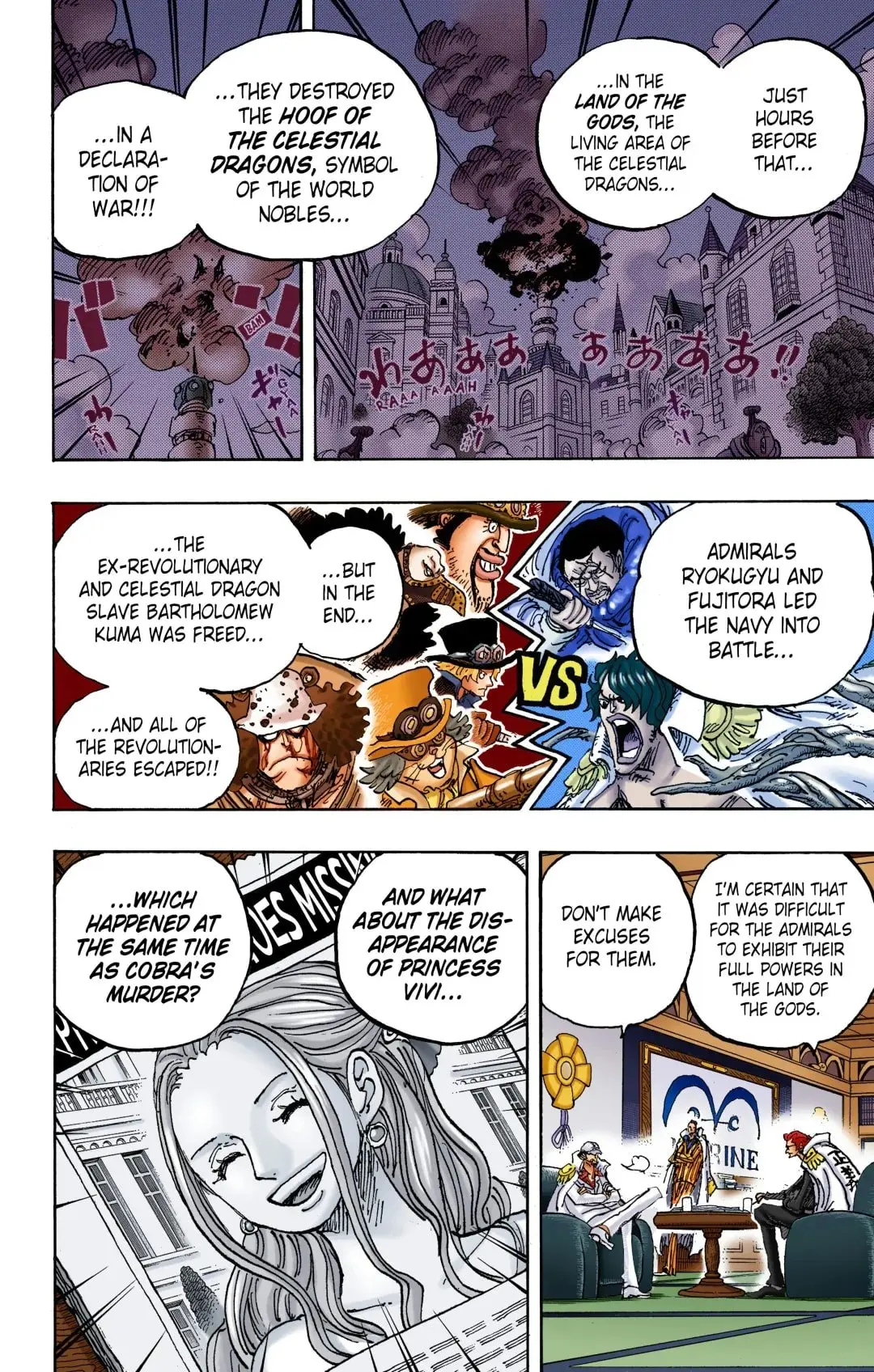 One Piece Colored, chapter 1054, page 13