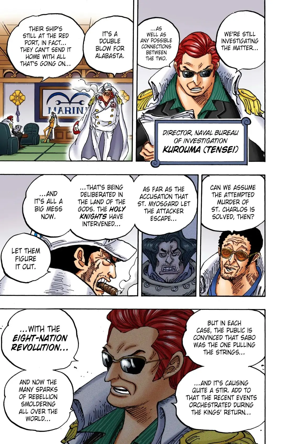 One Piece Colored, chapter 1054, page 14