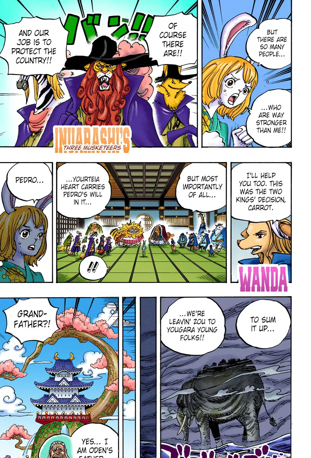 One Piece Colored, chapter 1056, page 9