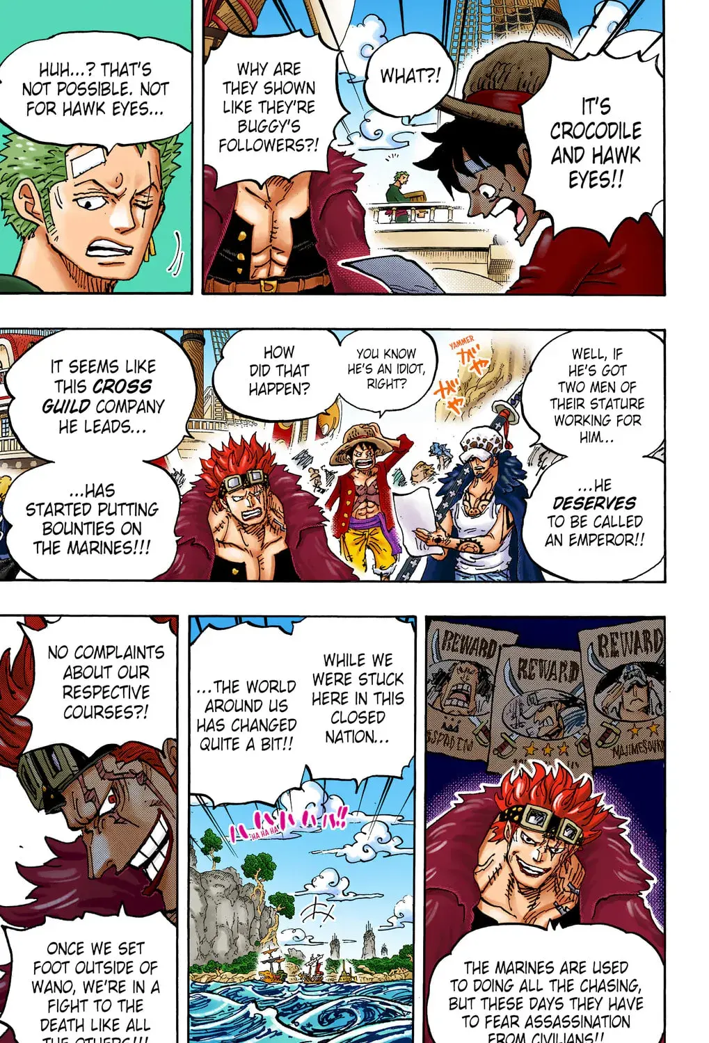 One Piece Colored, chapter 1056, page 27