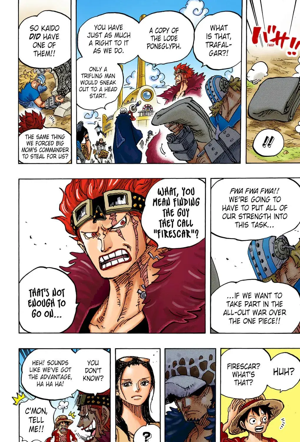 One Piece Colored, chapter 1056, page 29