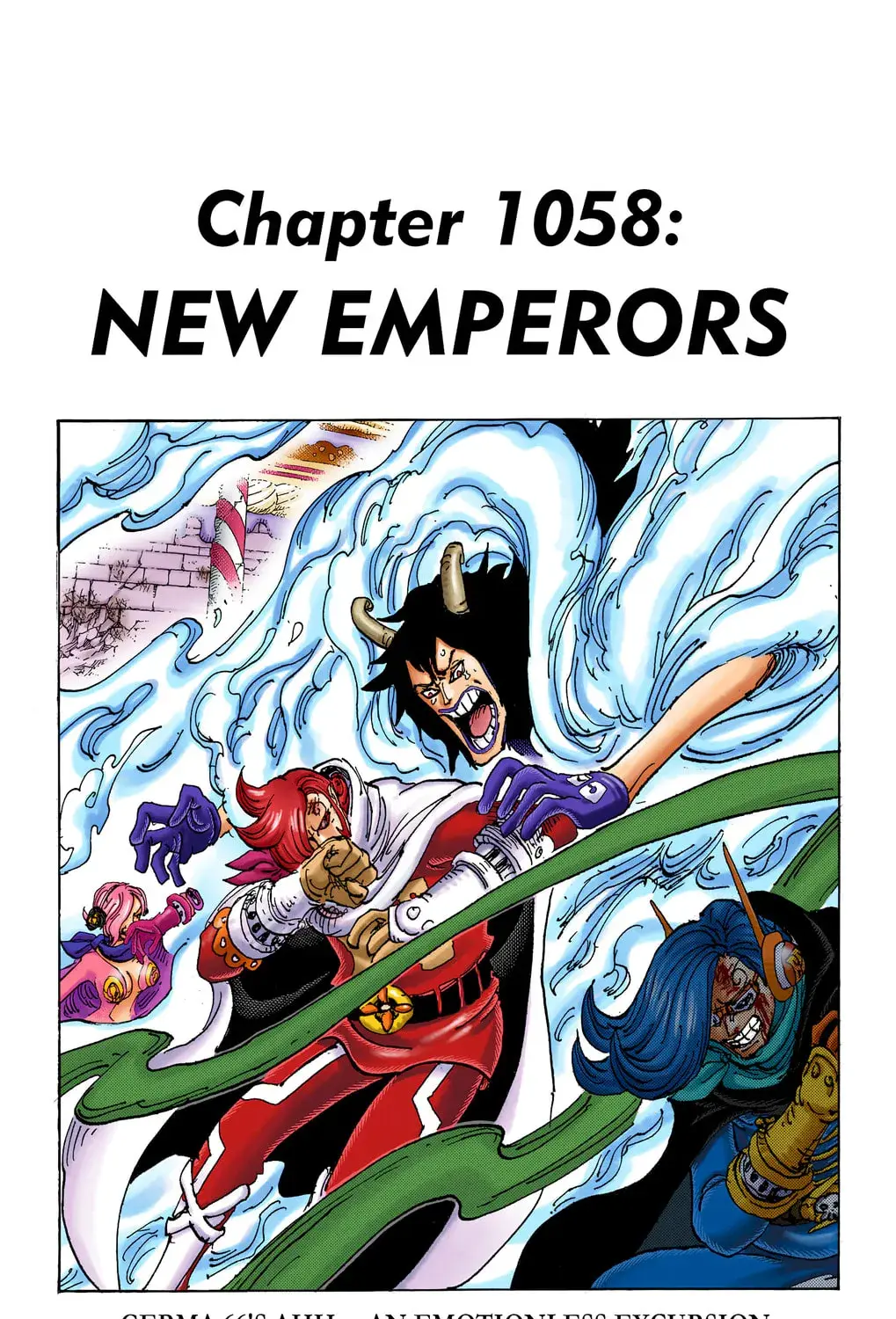 One Piece Colored, chapter 1058, page 1