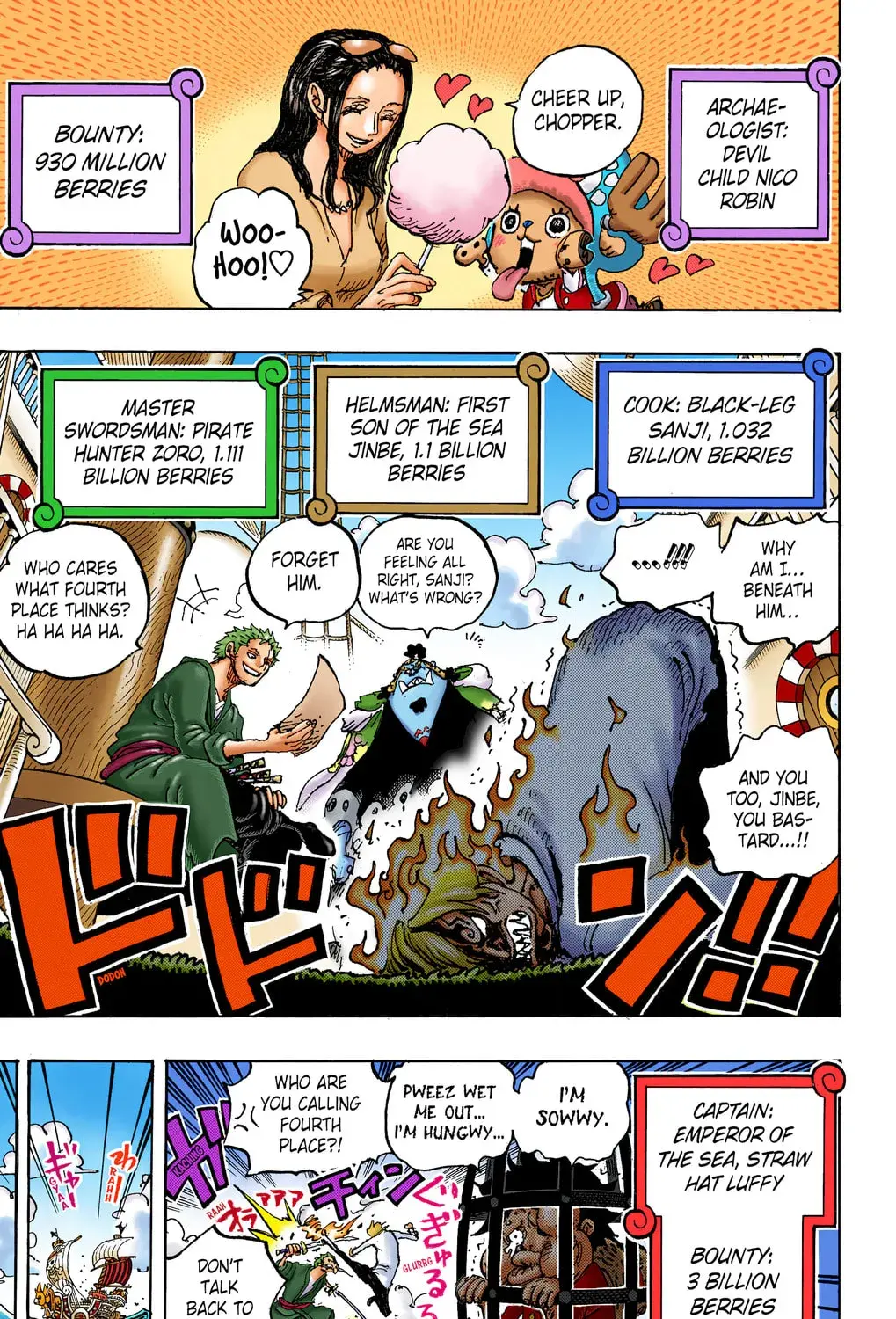 One Piece Colored, chapter 1058, page 9