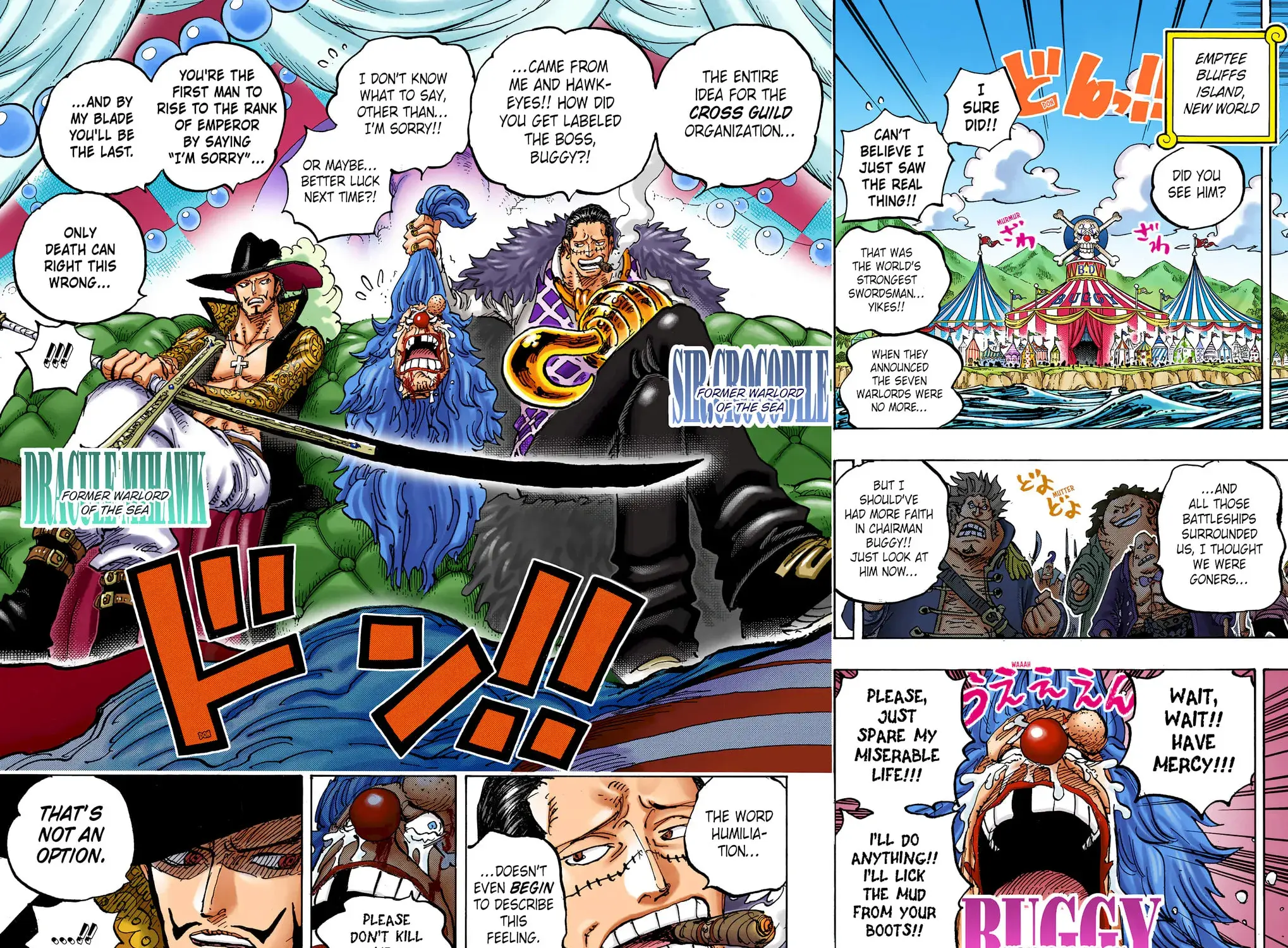 One Piece Colored, chapter 1058, page 11