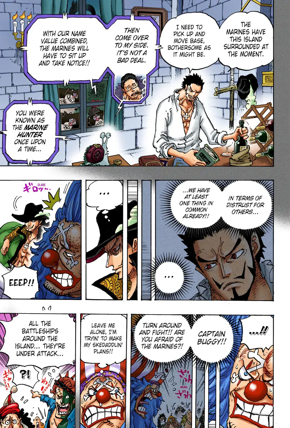 One Piece Colored, chapter 1058, page 15