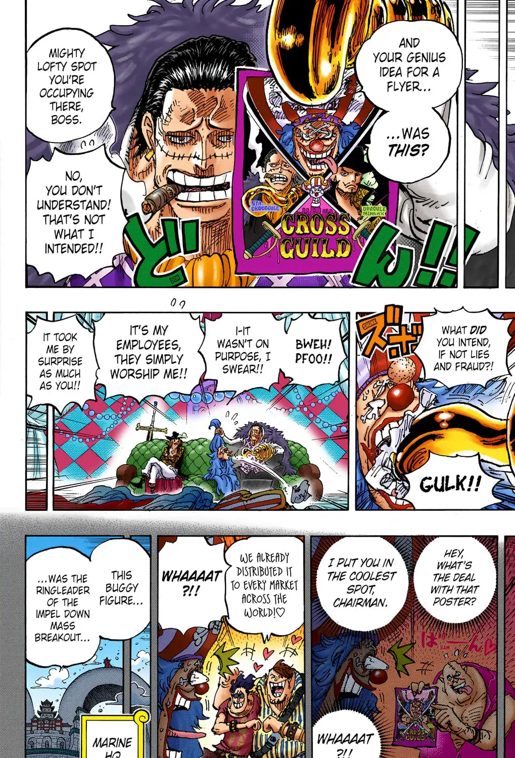 One Piece Colored, chapter 1058, page 21