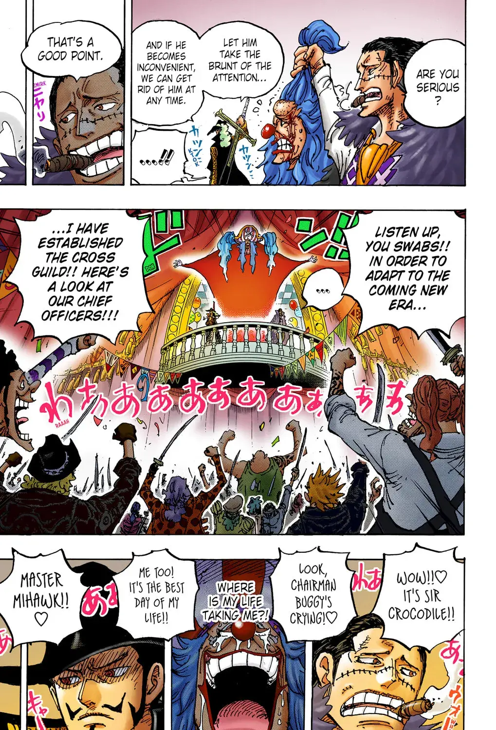One Piece Colored, chapter 1058, page 27
