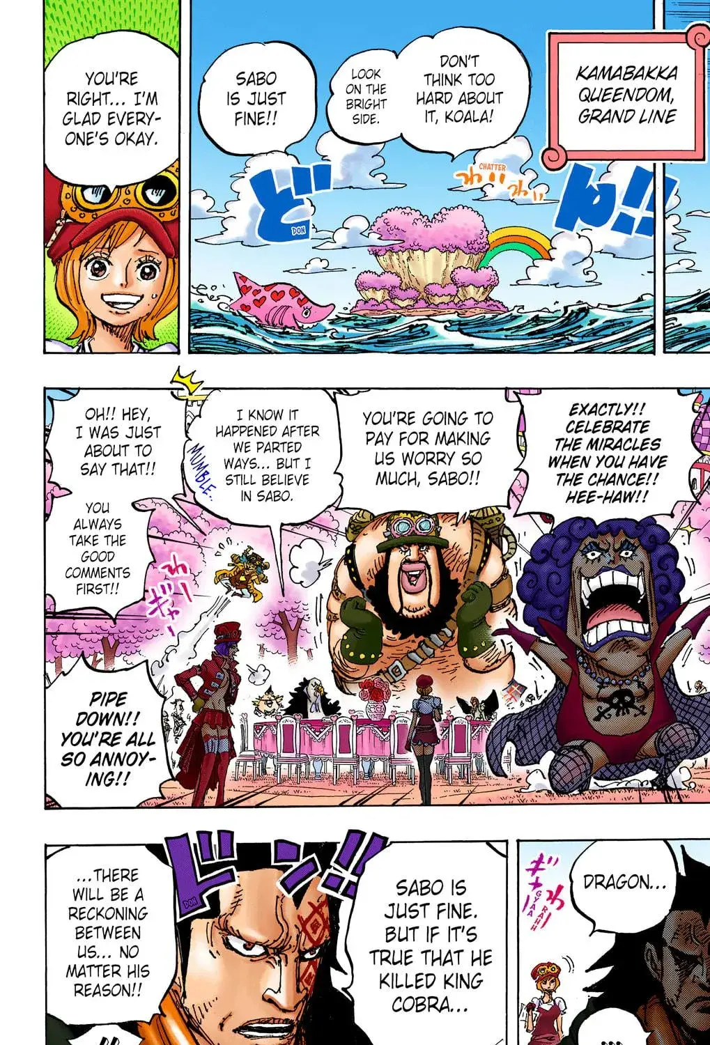 One Piece Colored, chapter 1058, page 29