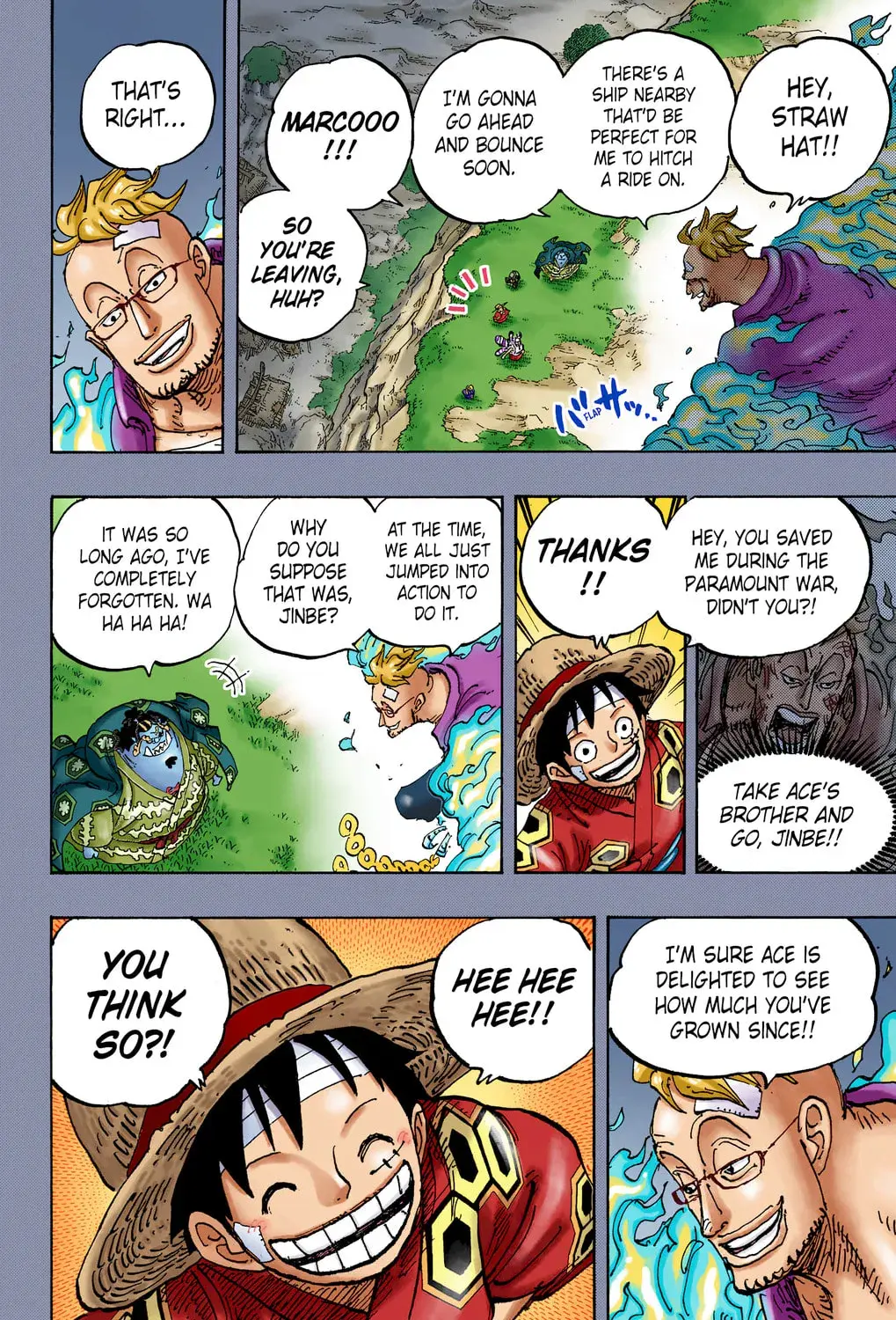 One Piece Colored, chapter 1059, page 7
