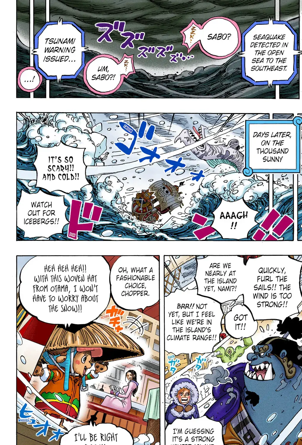 One Piece Colored, chapter 1060, page 27