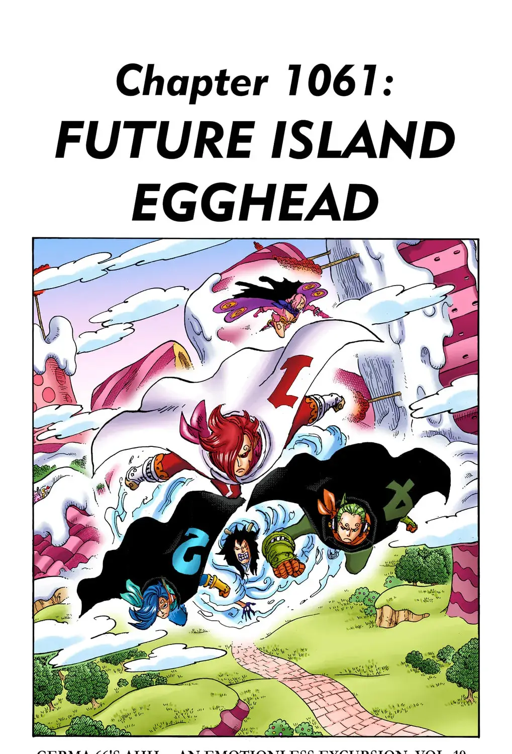 One Piece Colored, chapter 1061, page 1