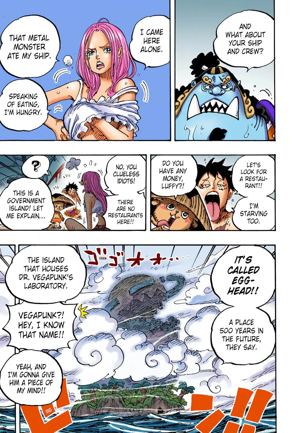 One Piece Colored, chapter 1061, page 21