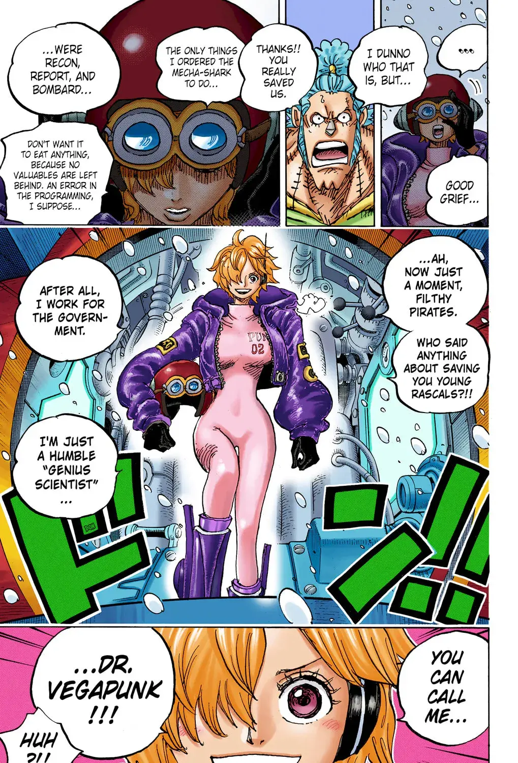 One Piece Colored, chapter 1061, page 25