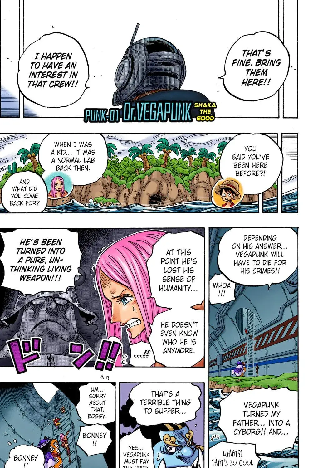 One Piece Colored, chapter 1062, page 11