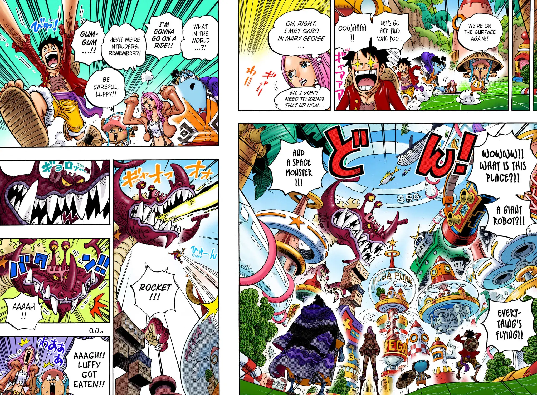 One Piece Colored, chapter 1062, page 13