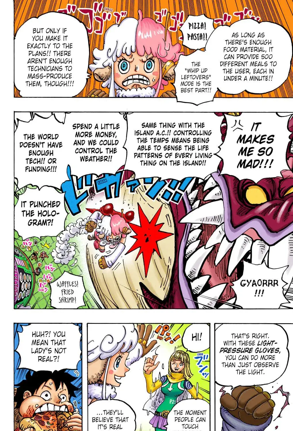 One Piece Colored, chapter 1062, page 23