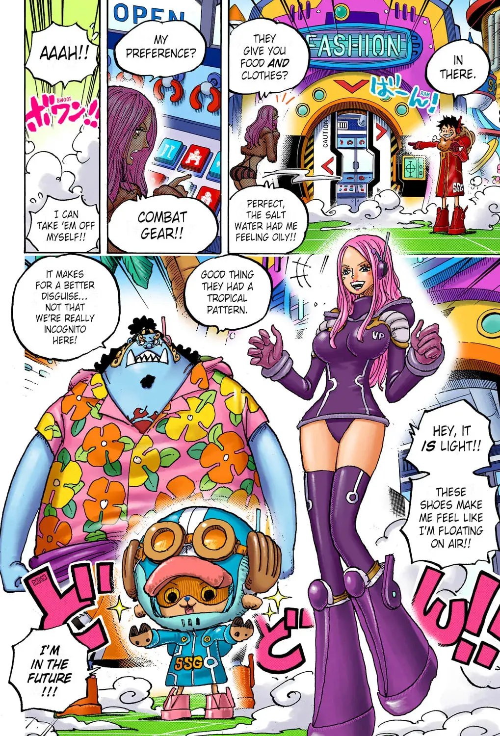 One Piece Colored, chapter 1063, page 7