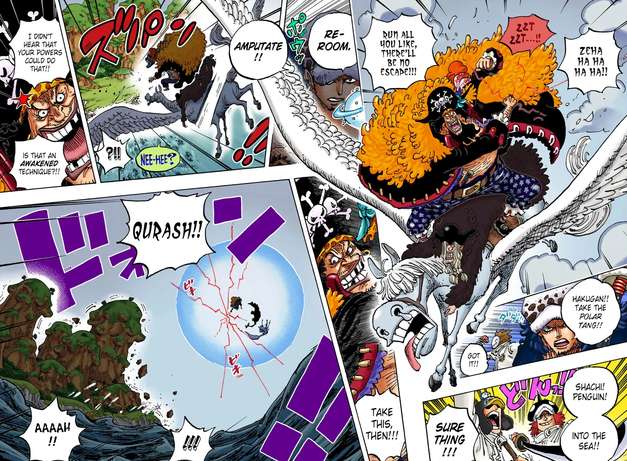 One Piece Colored, chapter 1064, page 3