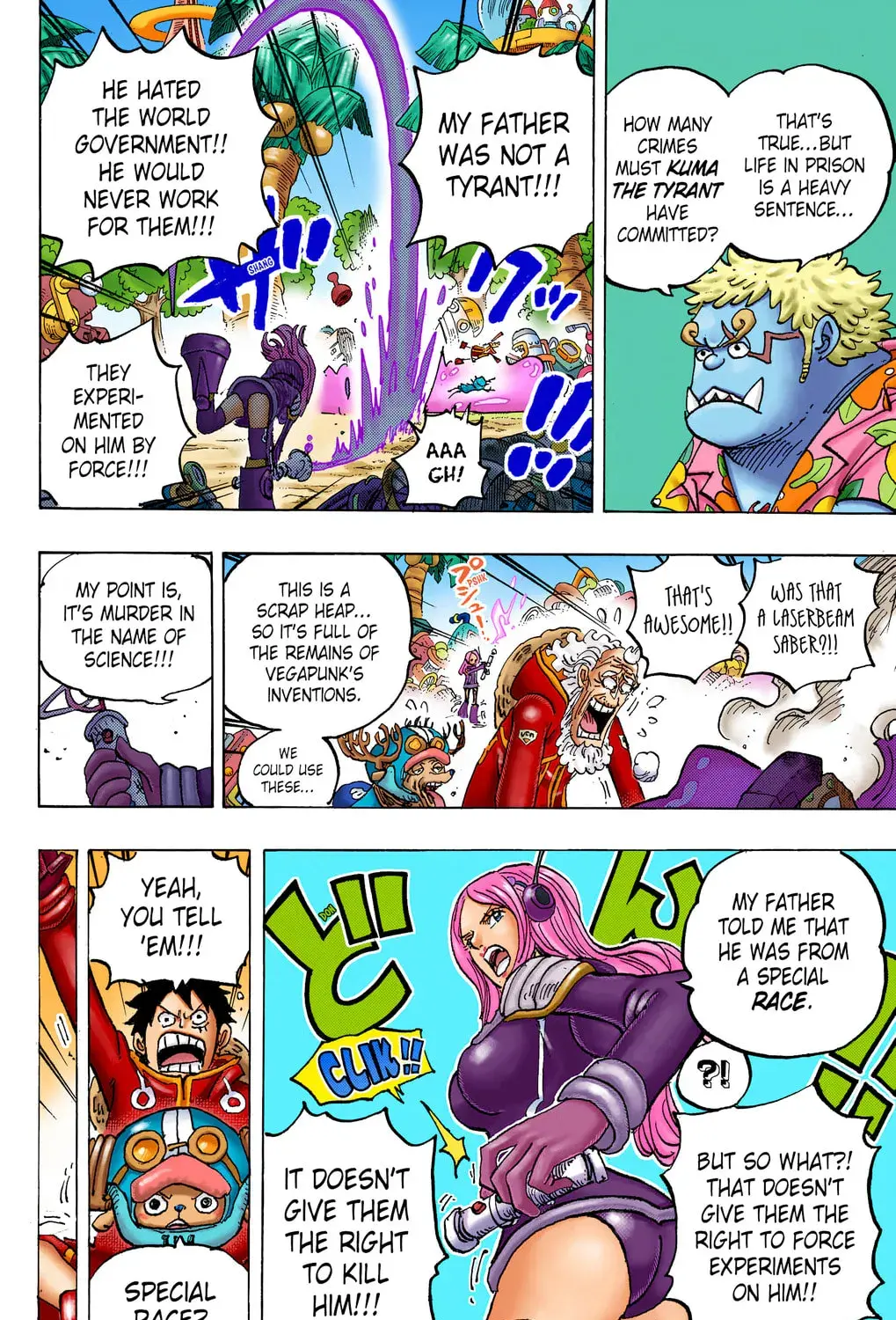 One Piece Colored, chapter 1064, page 21