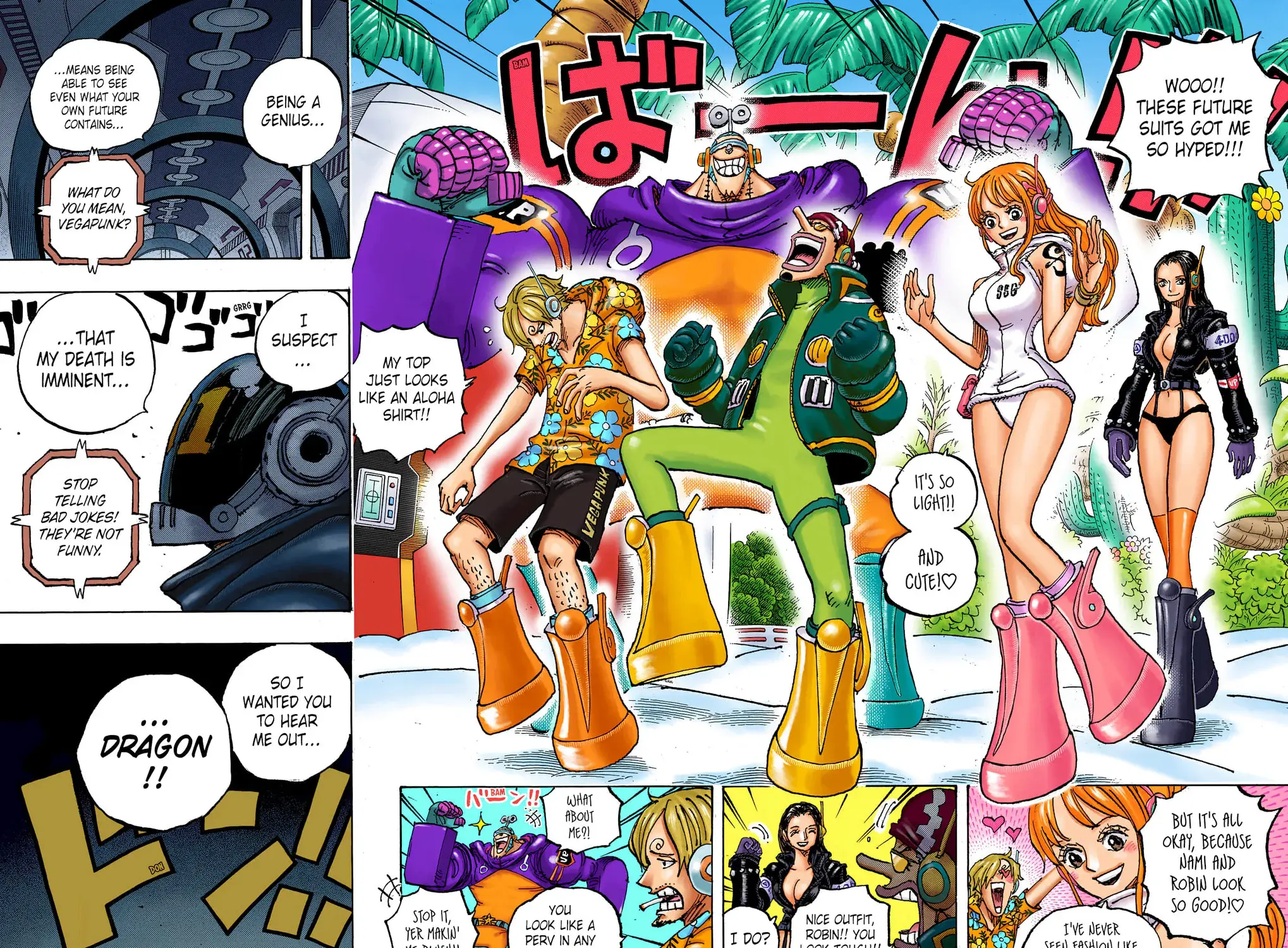 One Piece Colored, chapter 1064, page 27