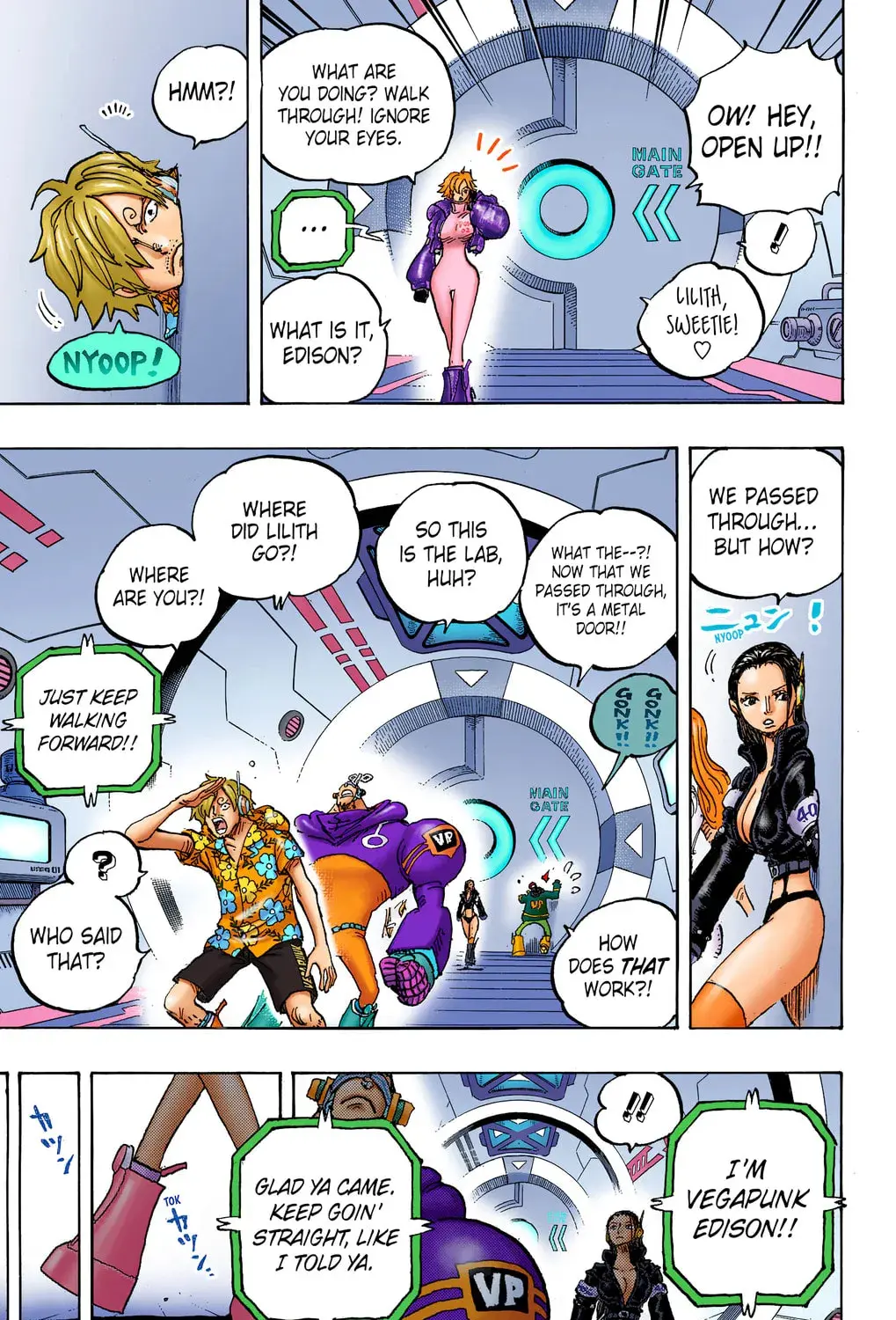 One Piece Colored, chapter 1065, page 9
