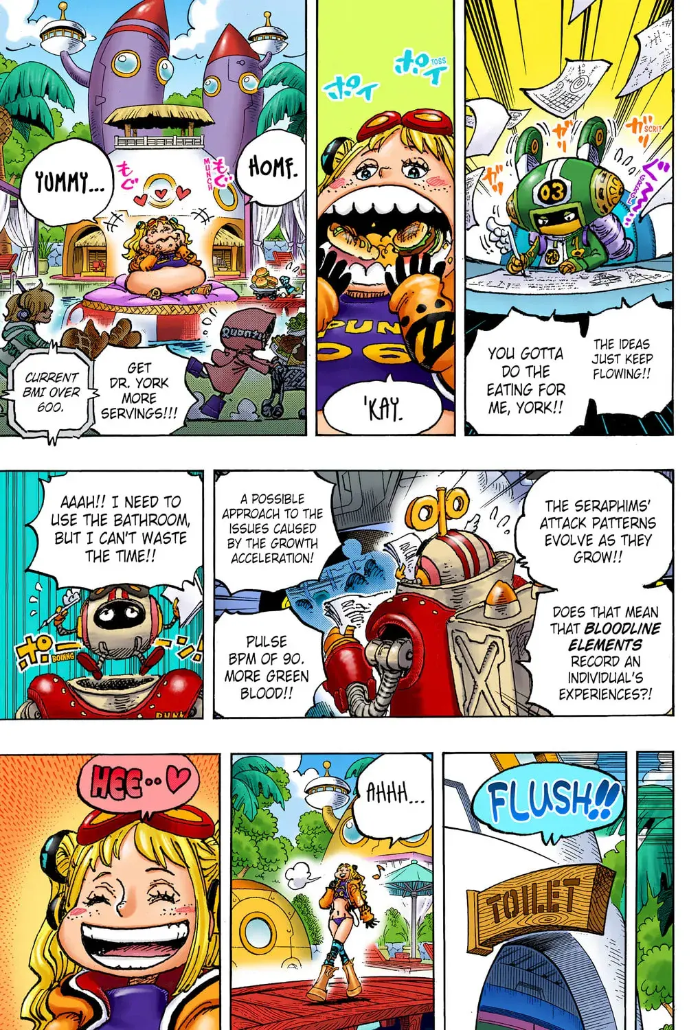 One Piece Colored, chapter 1065, page 27