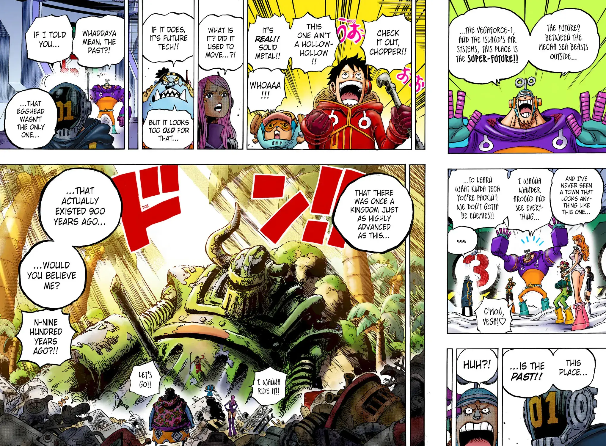 One Piece Colored, chapter 1065, page 31