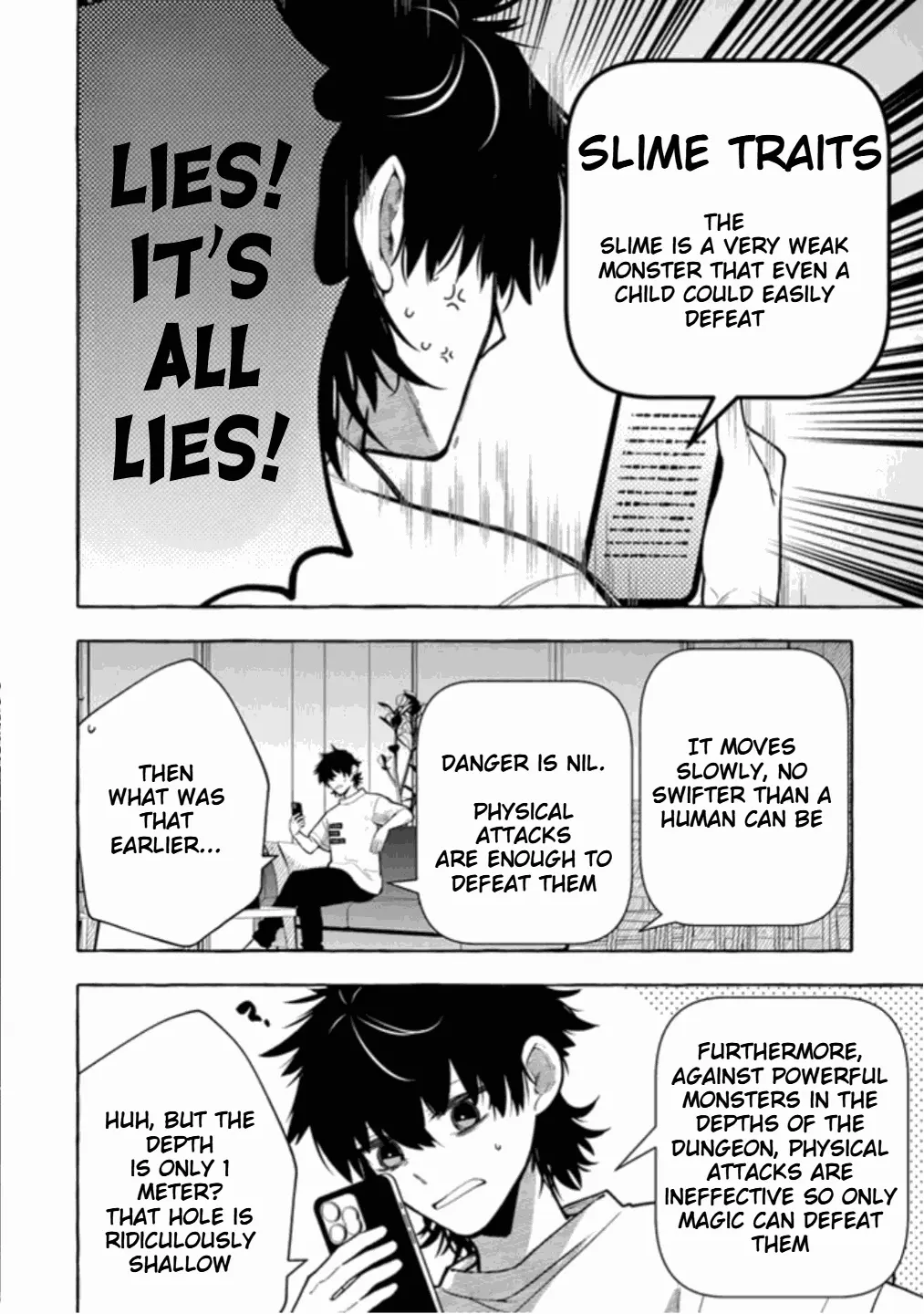 Slime Slayer: From Zero To Black Steel King, chapter 1, page 20