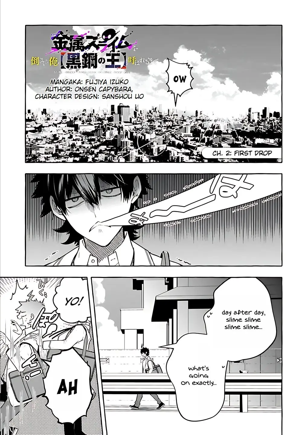 Slime Slayer: From Zero To Black Steel King, chapter 2, page 1
